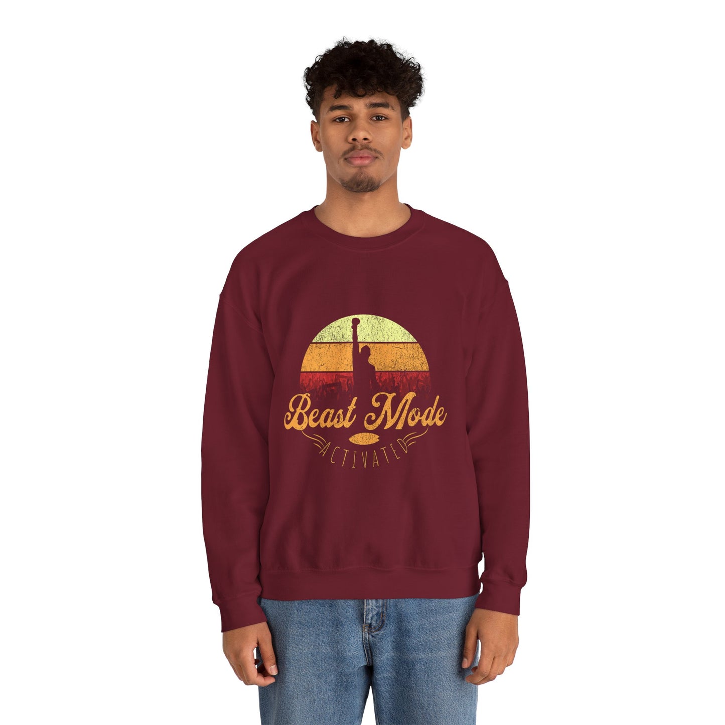 Beast Mode Activated | Unisex Heavy Blend™ Crewneck Sweatshirt