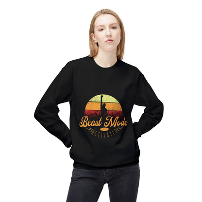 Beast Mode Activated | Unisex Midweight Softstyle Fleece Crewneck Sweatshirt