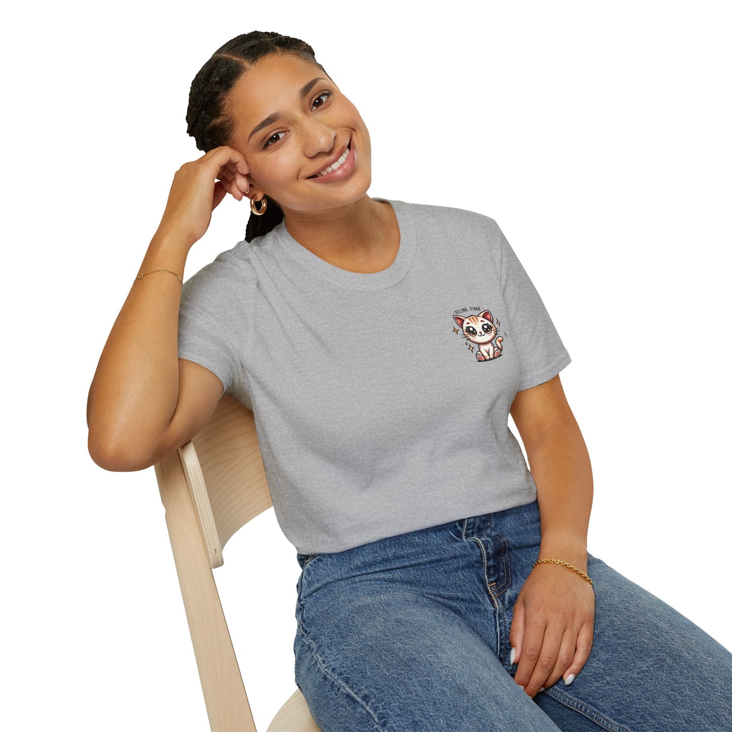 Feline Fine | Unisex Softstyle T-Shirt
