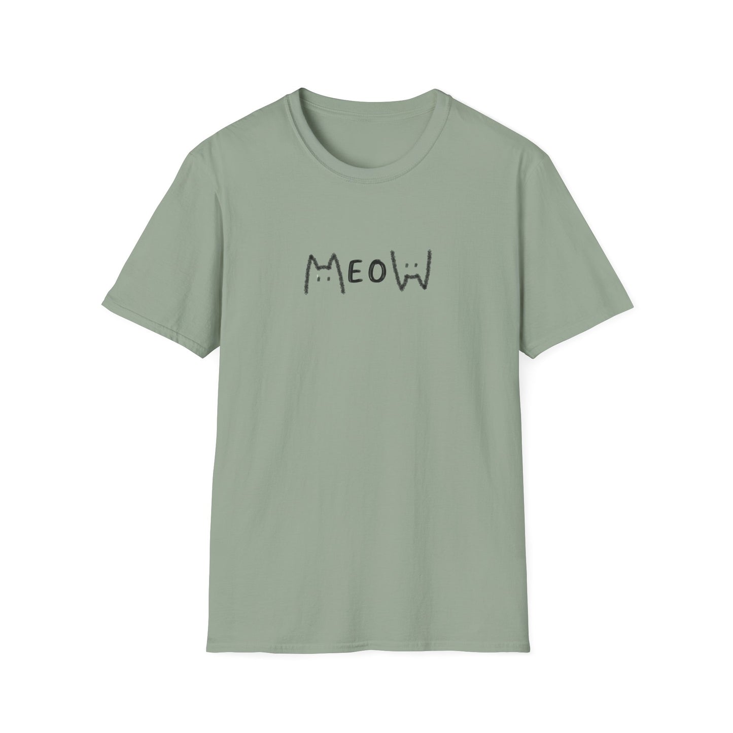 Meow_Unisex Softstyle T-Shirt