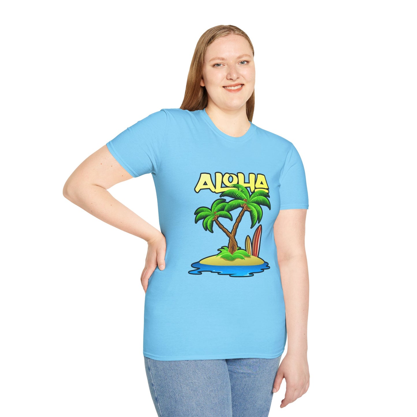 ALOHA | Unisex Softstyle T-Shirt