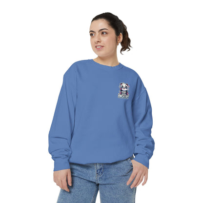 Pawsitive | Unisex Garment-Dyed Sweatshirt