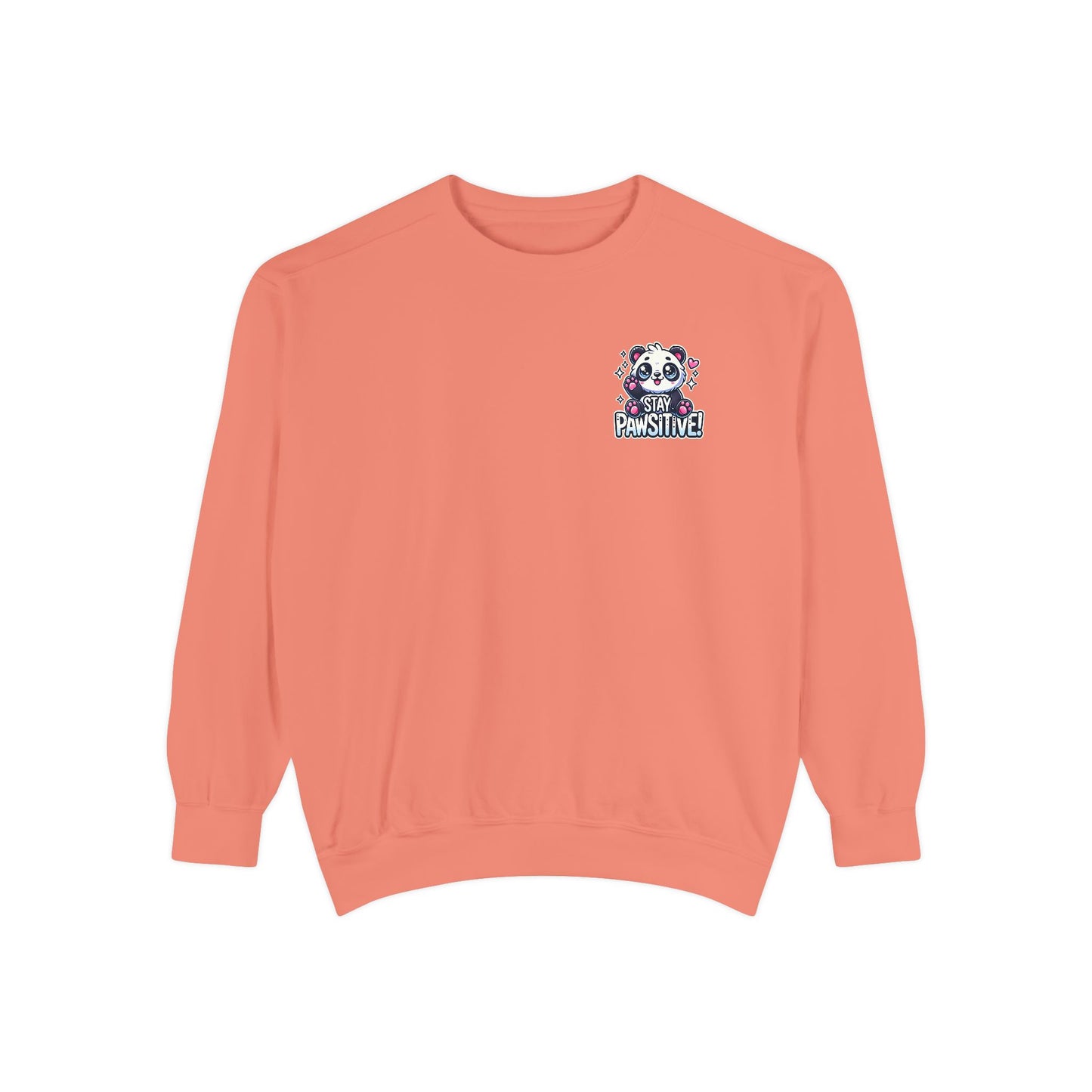 Pawsitive | Unisex Garment-Dyed Sweatshirt