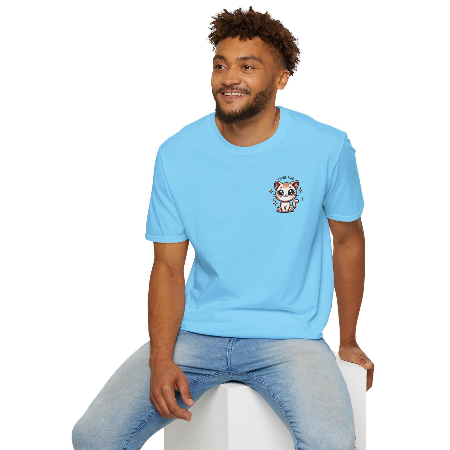 Feline Fine | Unisex Softstyle T-Shirt