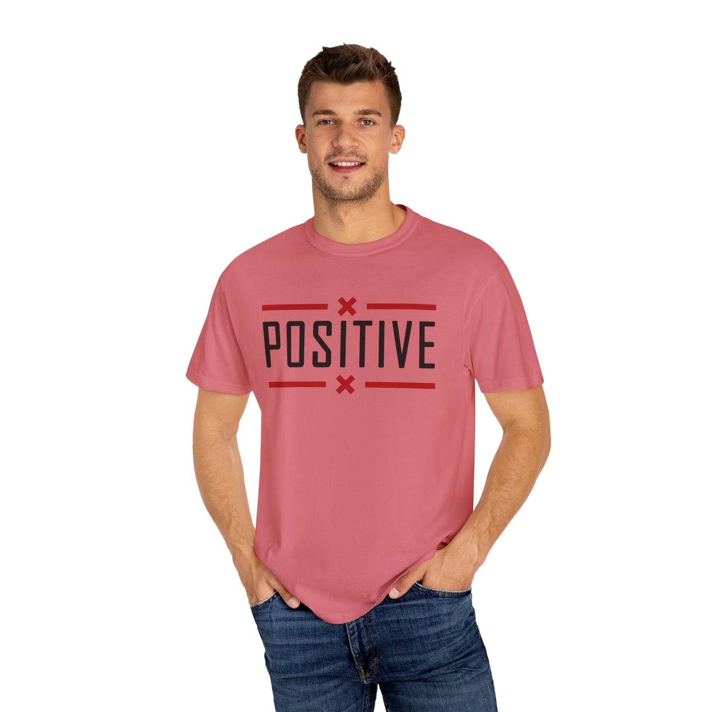 Positive_Unisex Garment-Dyed T-shirt