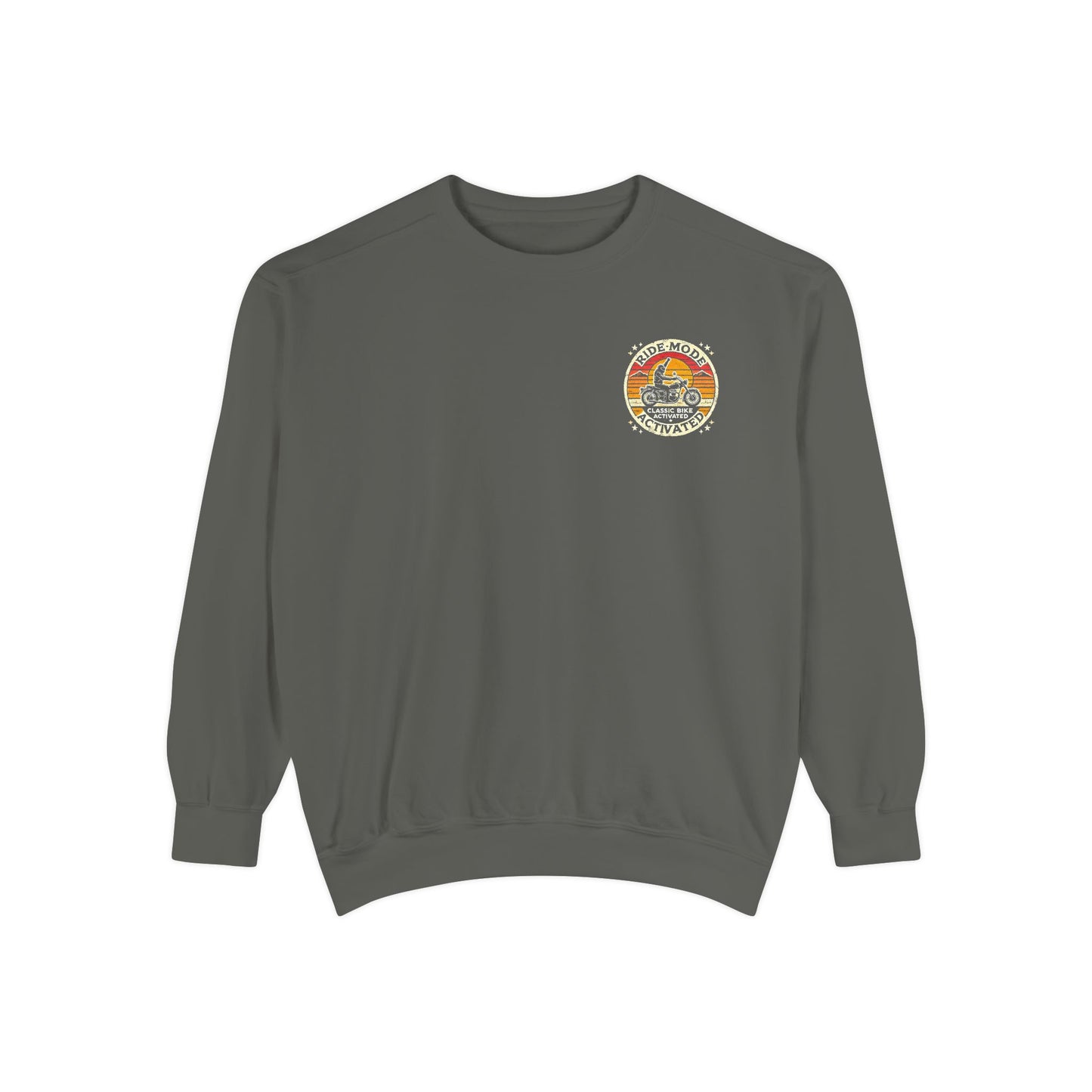 Ride Mode Activated | Unisex Garment-Dyed Sweatshirt