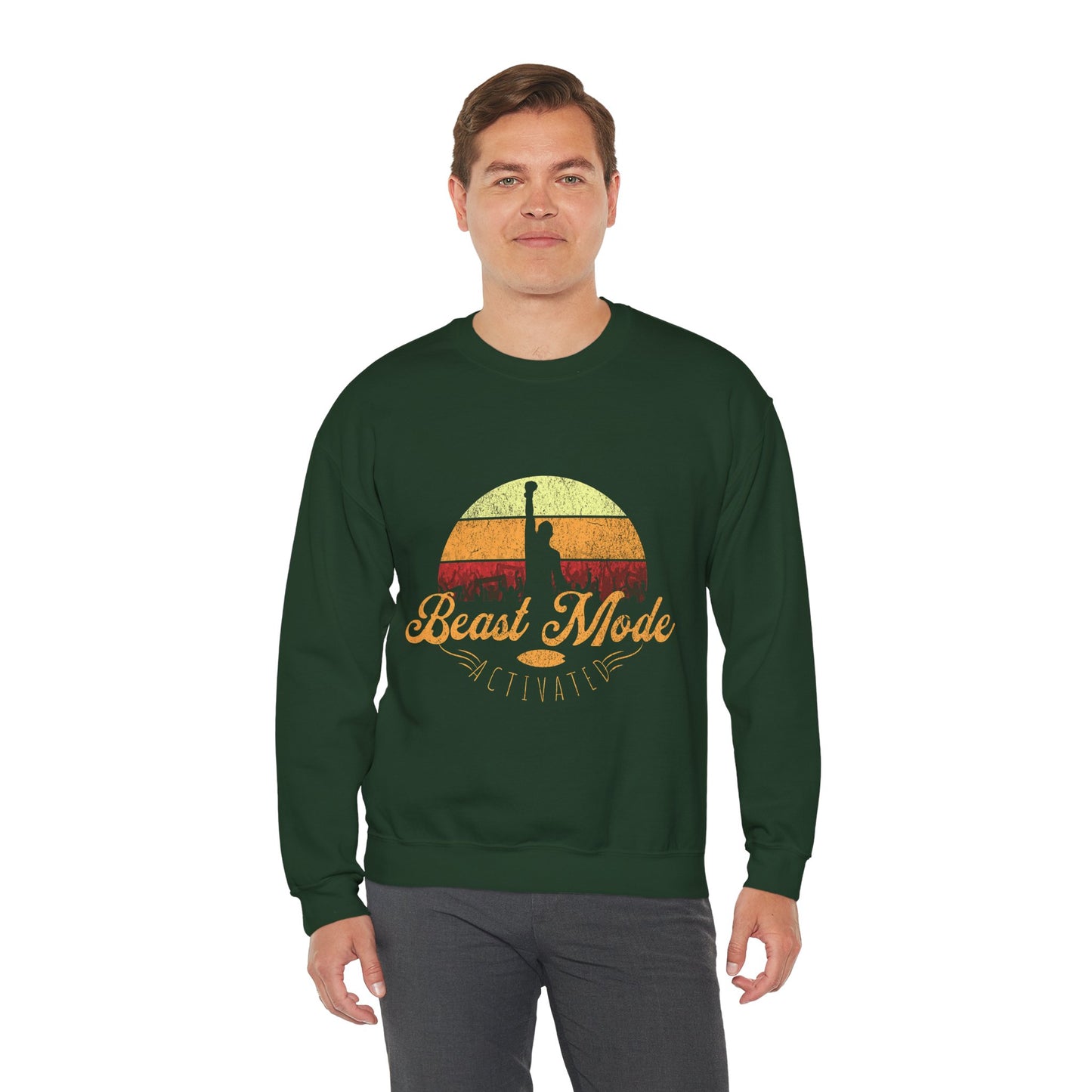 Beast Mode Activated | Unisex Heavy Blend™ Crewneck Sweatshirt