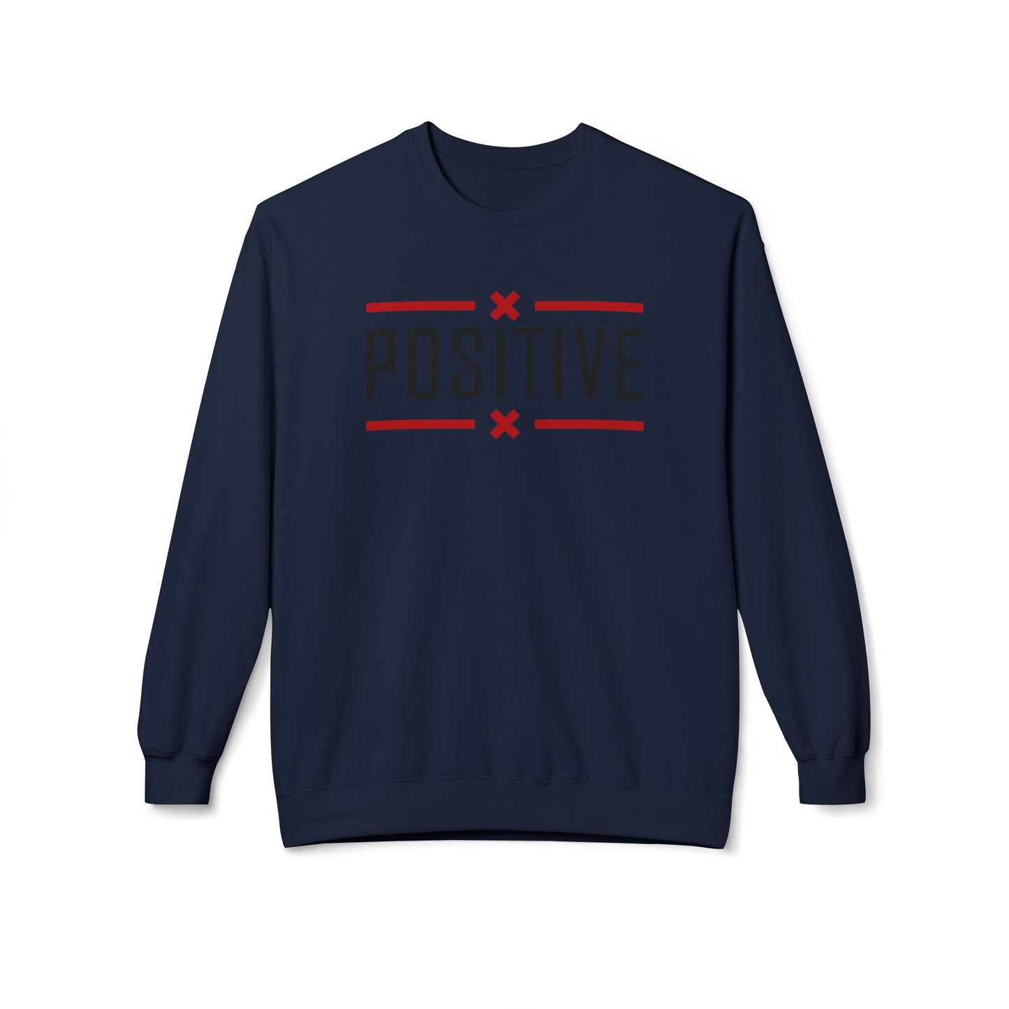 Positive_Unisex Midweight Softstyle Fleece Crewneck Sweatshirt