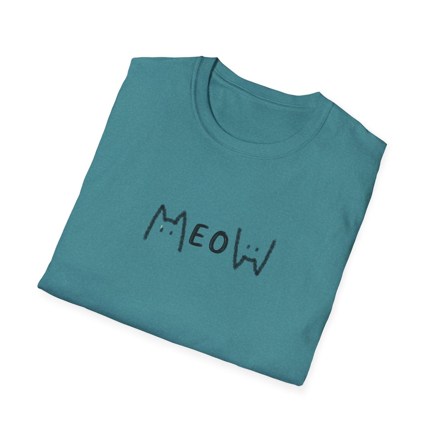 Meow_Unisex Softstyle T-Shirt