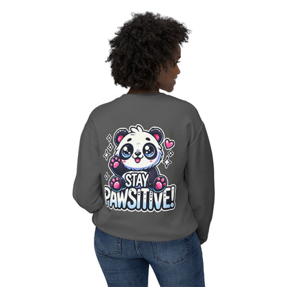 Pawsitive | Unisex Lightweight Crewneck Sweatshirt