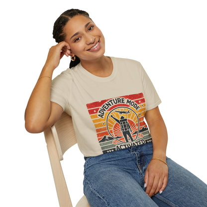 Adventure Mode Activated | Unisex Softstyle T-Shirt