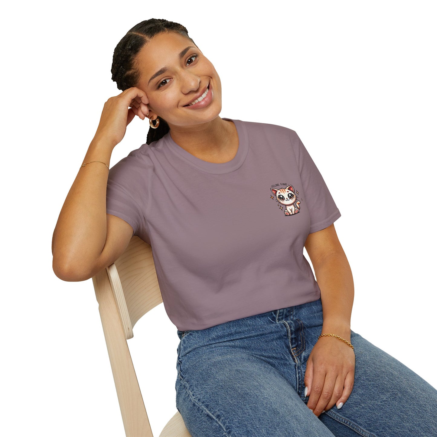 Feline Fine | Unisex Softstyle T-Shirt