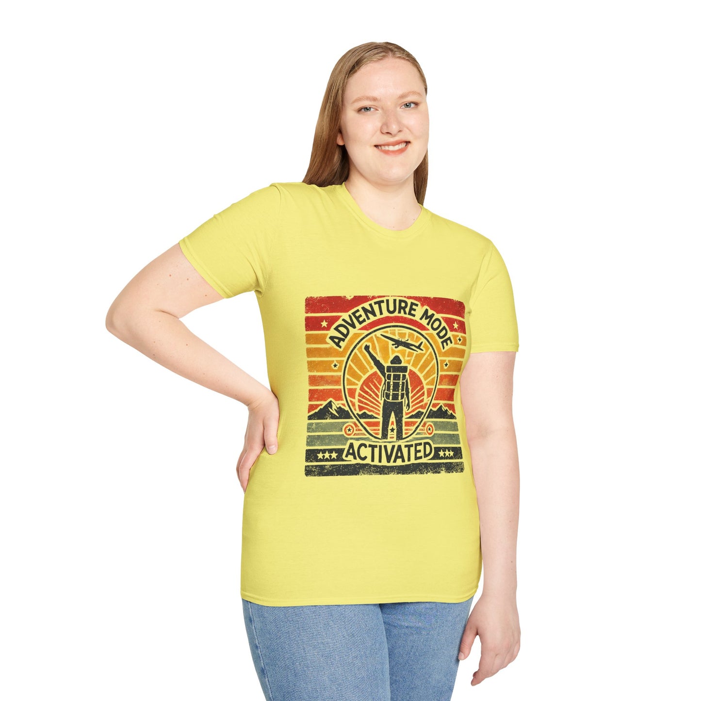 Adventure Mode Activated | Unisex Softstyle T-Shirt