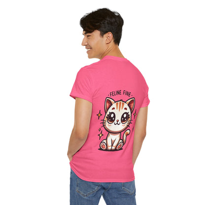 Feline Fine | Unisex Heavy Cotton Tee