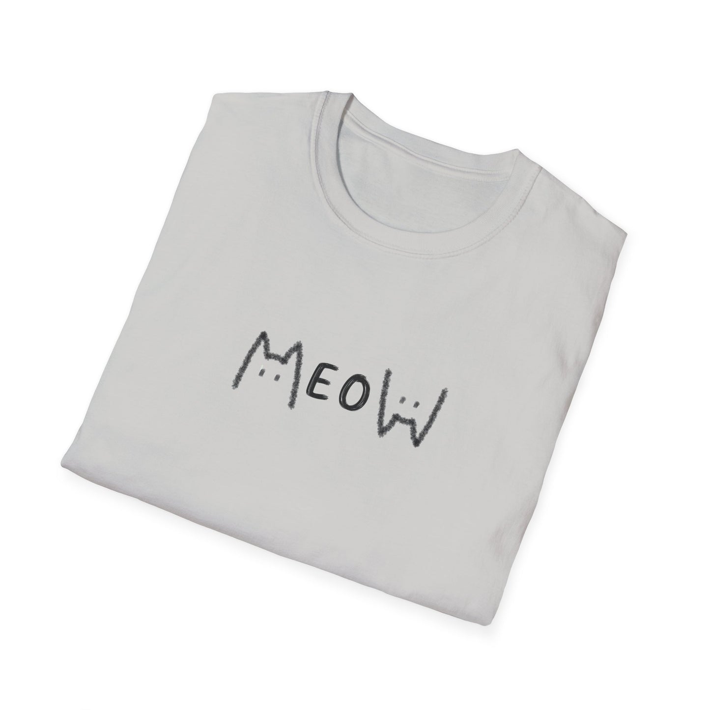 Meow_Unisex Softstyle T-Shirt