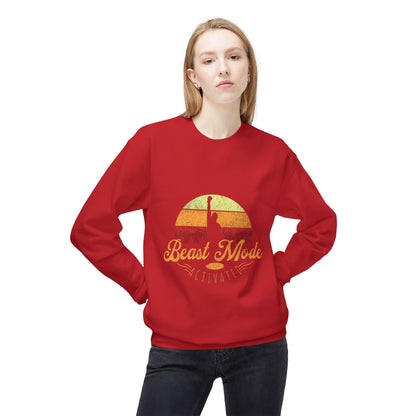 Beast Mode Activated | Unisex Midweight Softstyle Fleece Crewneck Sweatshirt
