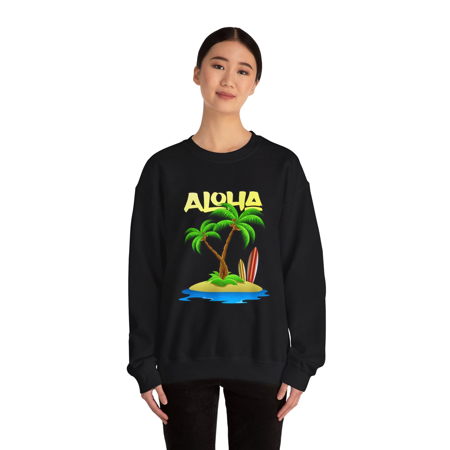 ALOHA | Unisex Heavy Blend™ Crewneck Sweatshirt