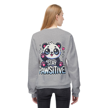 Pawsitive | Unisex Midweight Softstyle Fleece Crewneck Sweatshirt