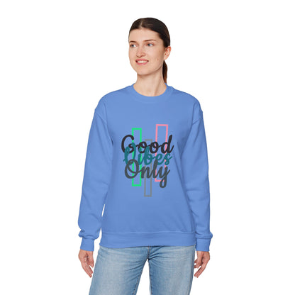 Good Vibes Only | Unisex Heavy Blend™ Crewneck Sweatshirt