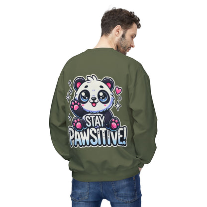 Pawsitive | Unisex Midweight Softstyle Fleece Crewneck Sweatshirt