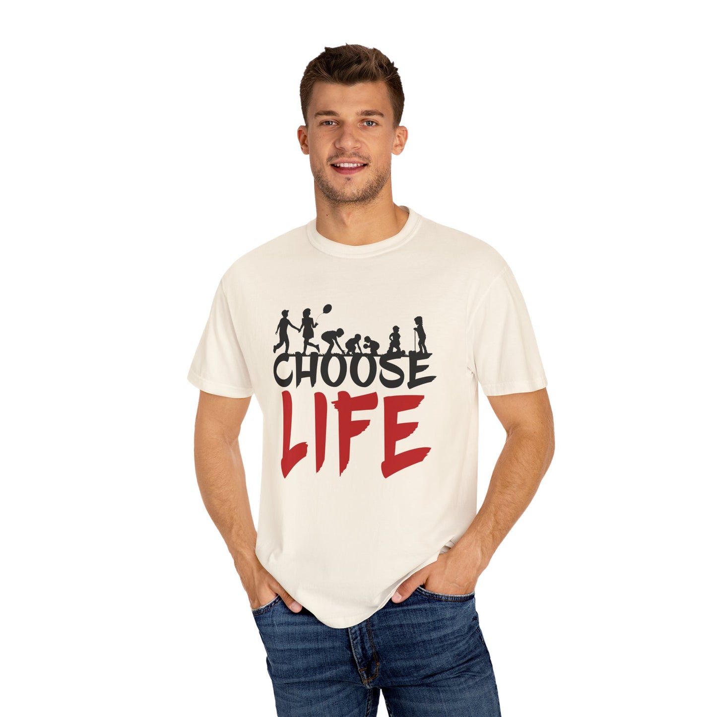 Choose Life | Unisex Garment-Dyed T-shirt