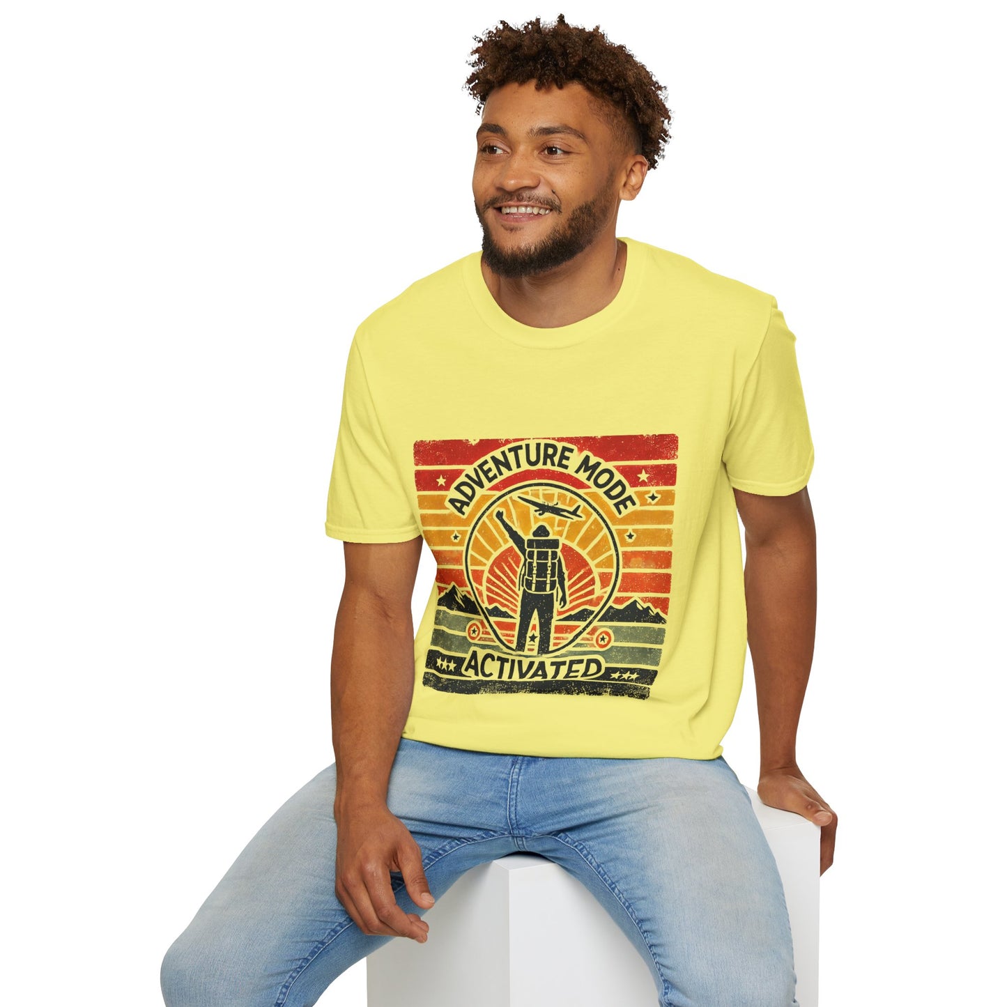 Adventure Mode Activated | Unisex Softstyle T-Shirt