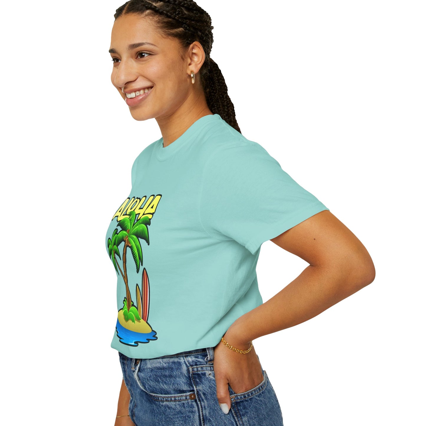 ALOHA | Unisex Garment-Dyed T-shirt