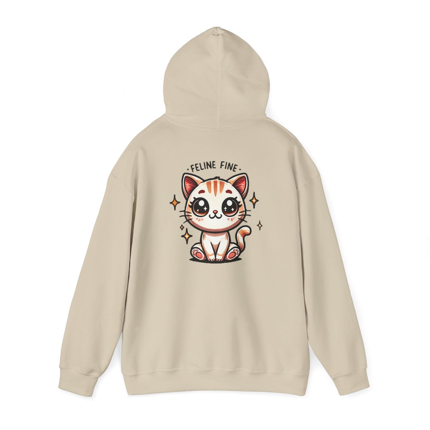 Feline Fine | Unisex Heavy Blend™ Hooded Sweatshirt