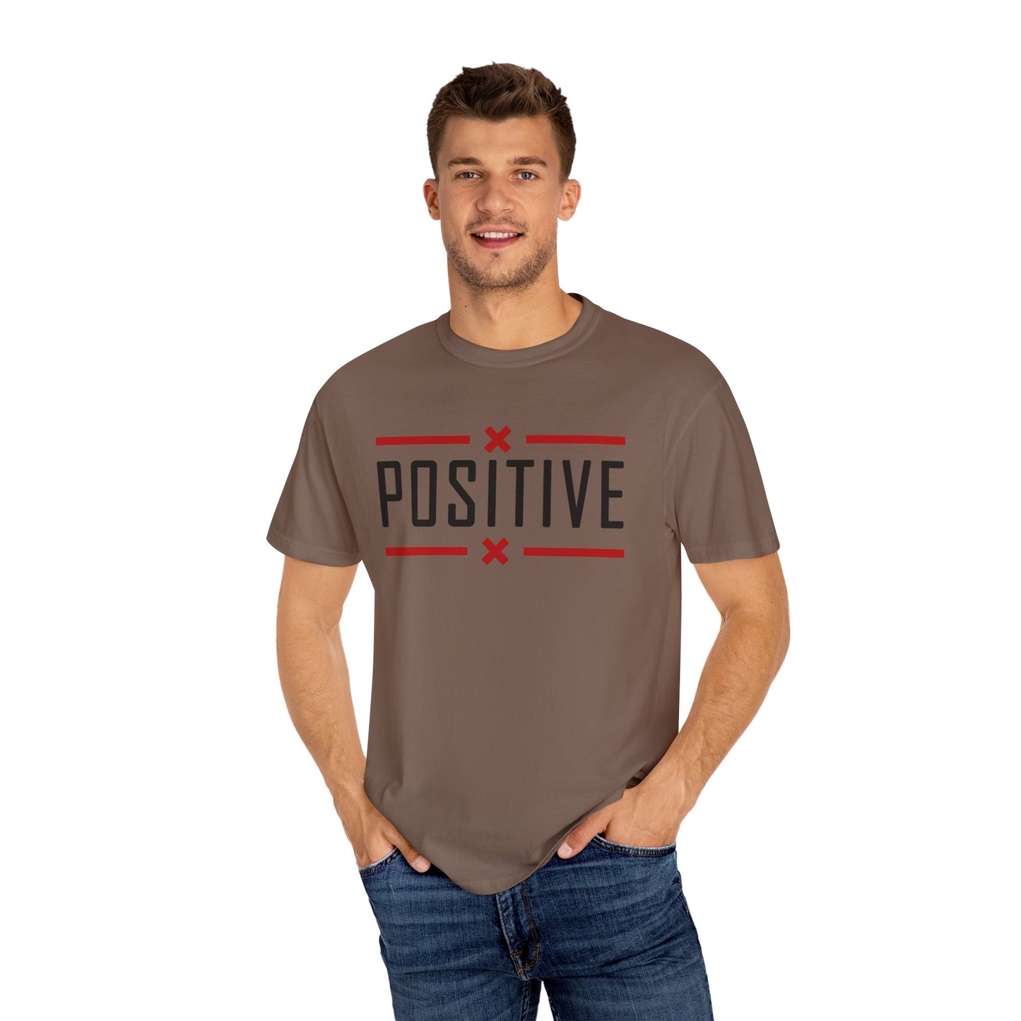 Positive_Unisex Garment-Dyed T-shirt