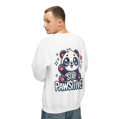 Pawsitive | Unisex Lightweight Crewneck Sweatshirt