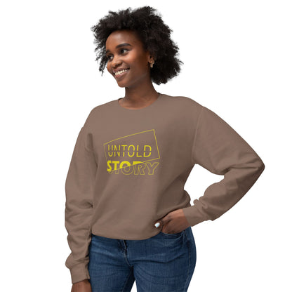 Untold Story_Unisex Lightweight Crewneck Sweatshirt