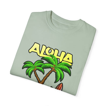 ALOHA | Unisex Garment-Dyed T-shirt