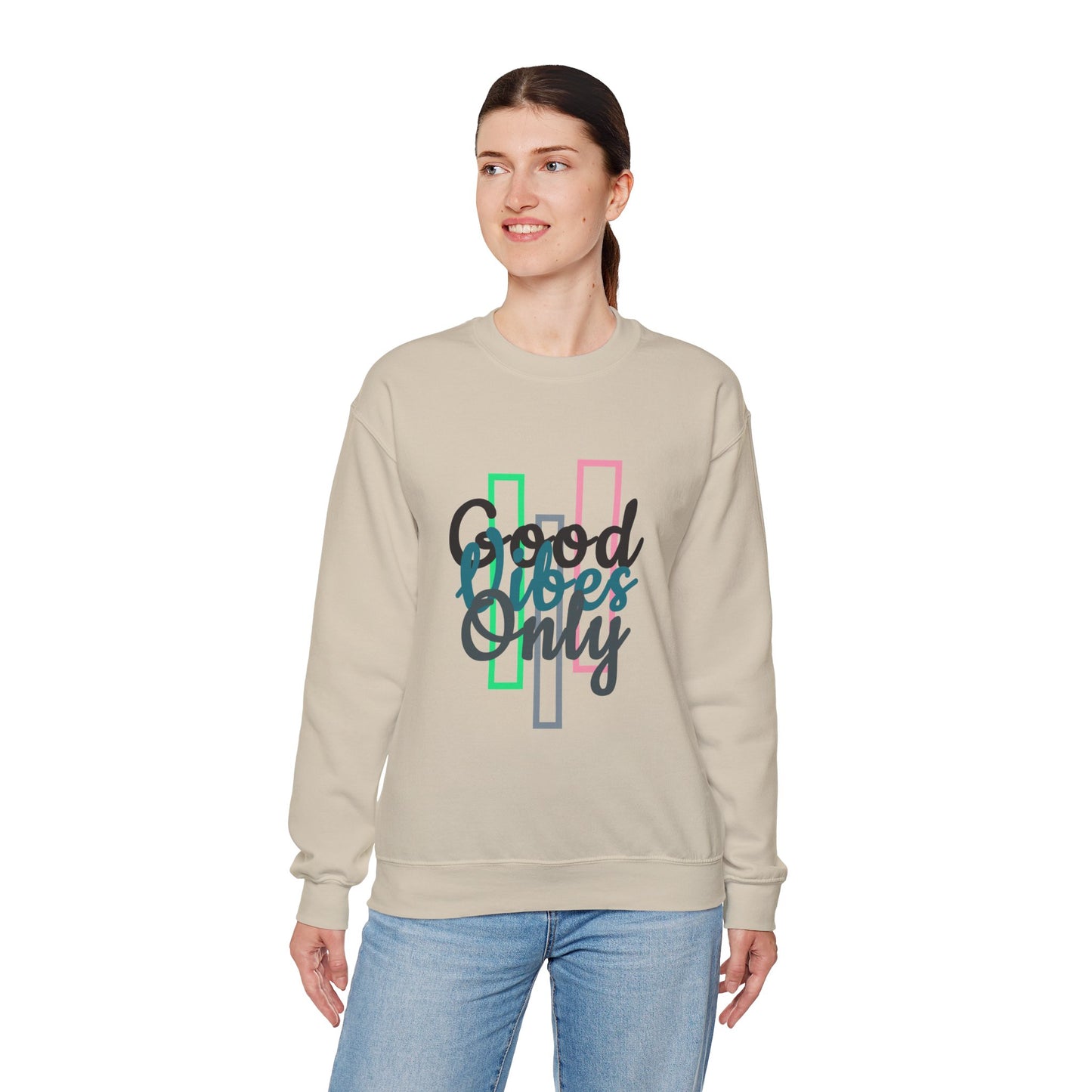 Good Vibes Only | Unisex Heavy Blend™ Crewneck Sweatshirt