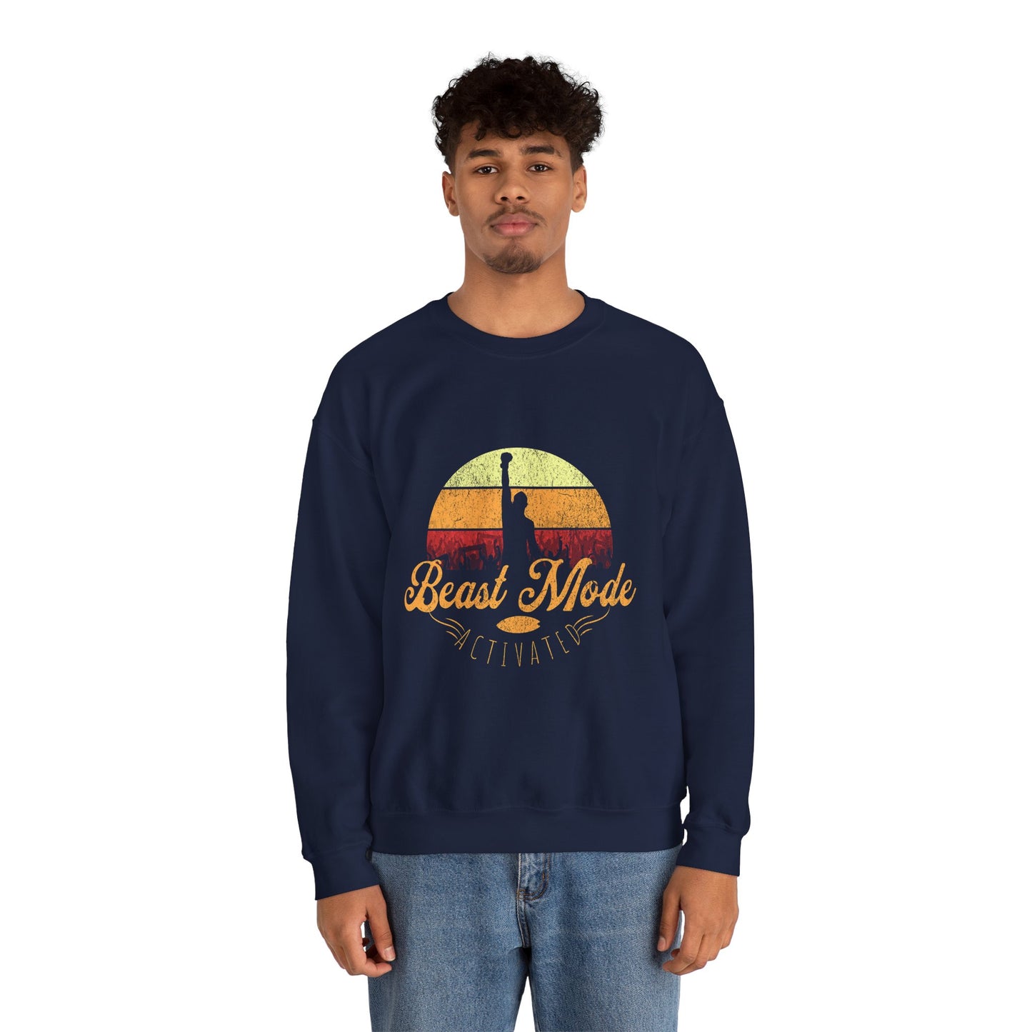 Beast Mode Activated | Unisex Heavy Blend™ Crewneck Sweatshirt