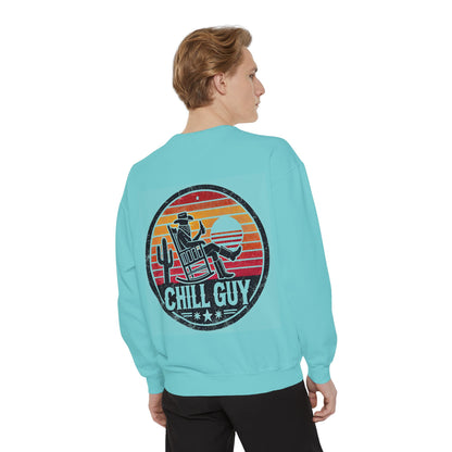 Chill Cowboy | Unisex Garment-Dyed Sweatshirt