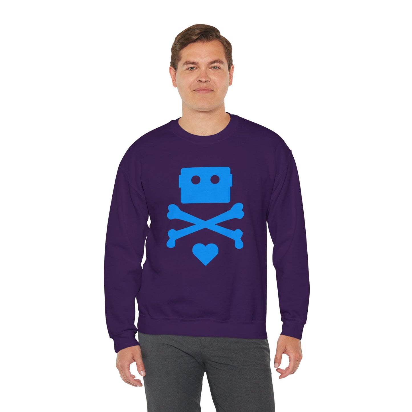 Zima Blue | Unisex Heavy Blend™ Crewneck Sweatshirt