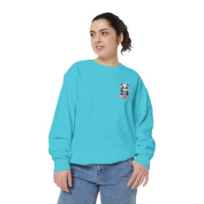 Pawsitive | Unisex Garment-Dyed Sweatshirt