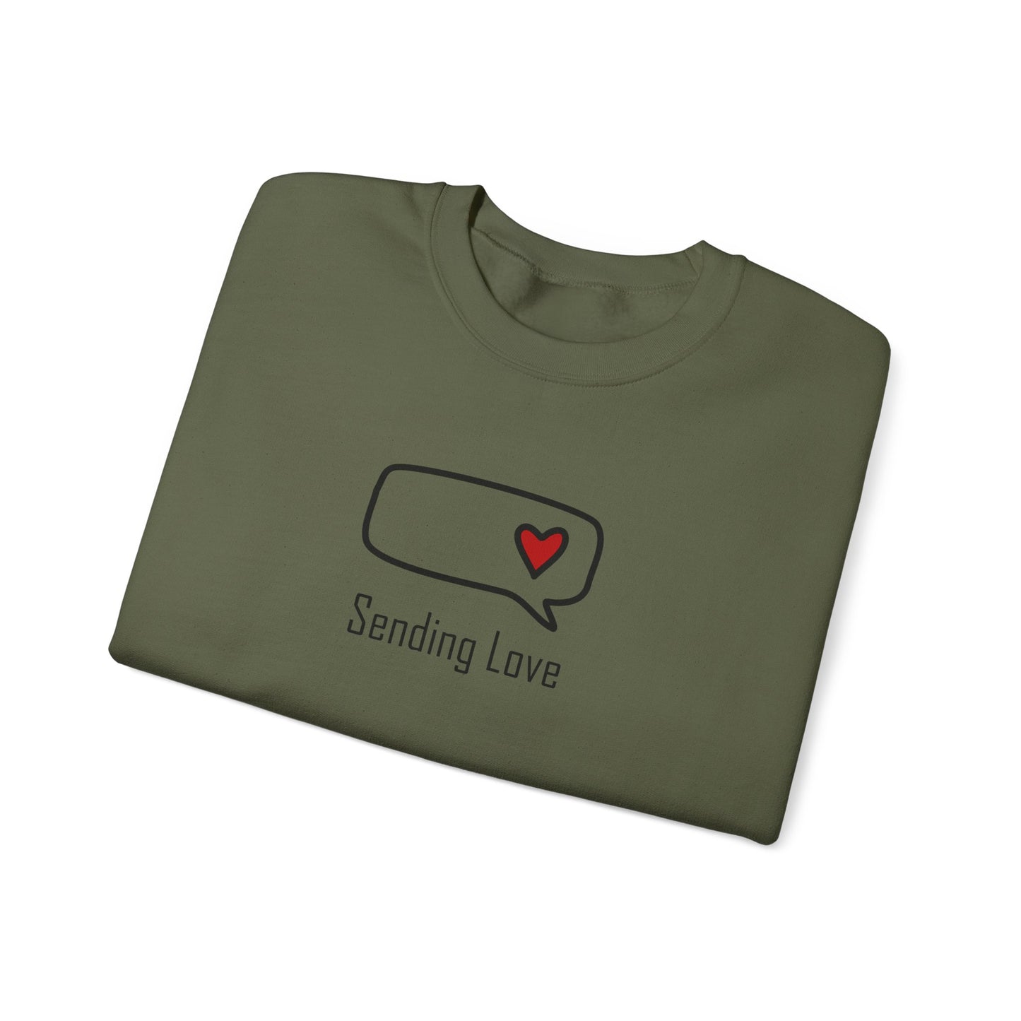 Sending Love_Unisex Heavy Blend™ Crewneck Sweatshirt