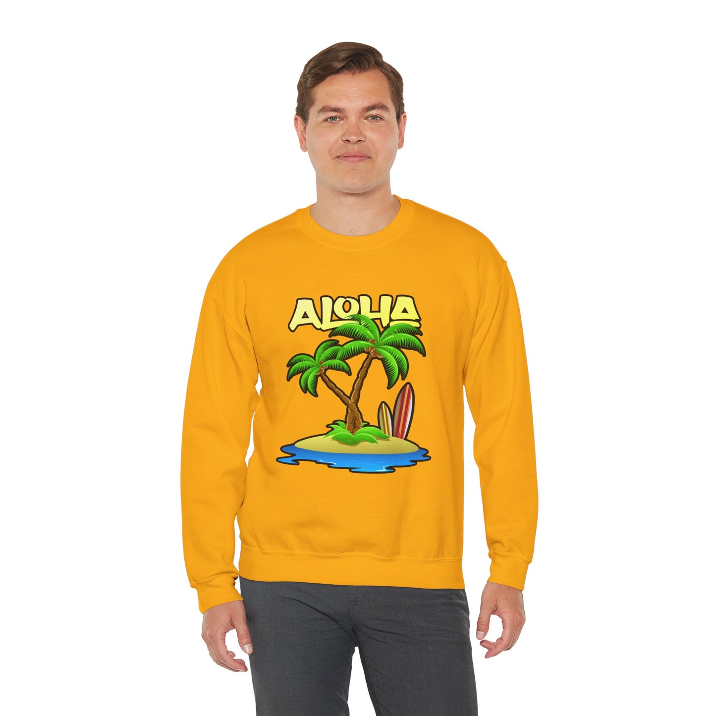 ALOHA | Unisex Heavy Blend™ Crewneck Sweatshirt