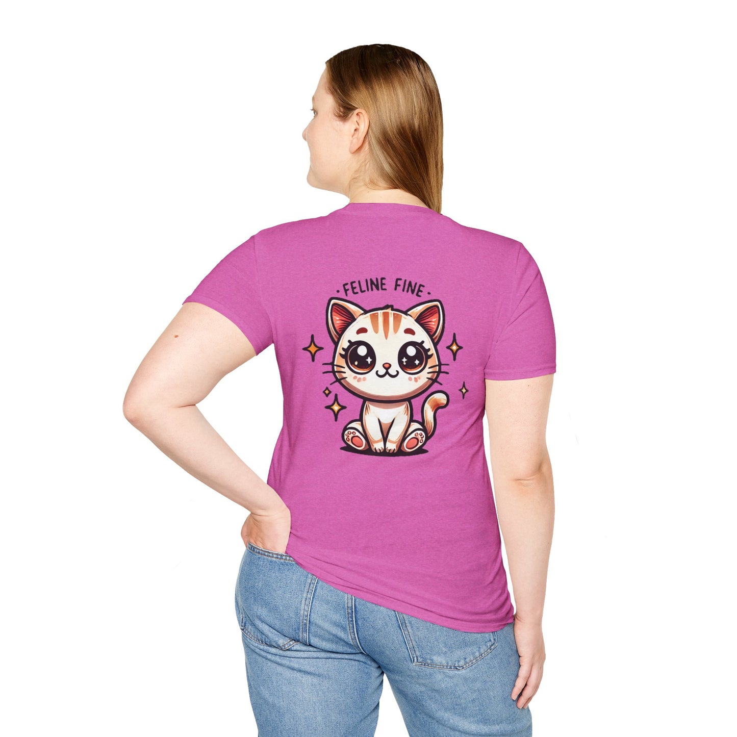 Feline Fine | Unisex Softstyle T-Shirt