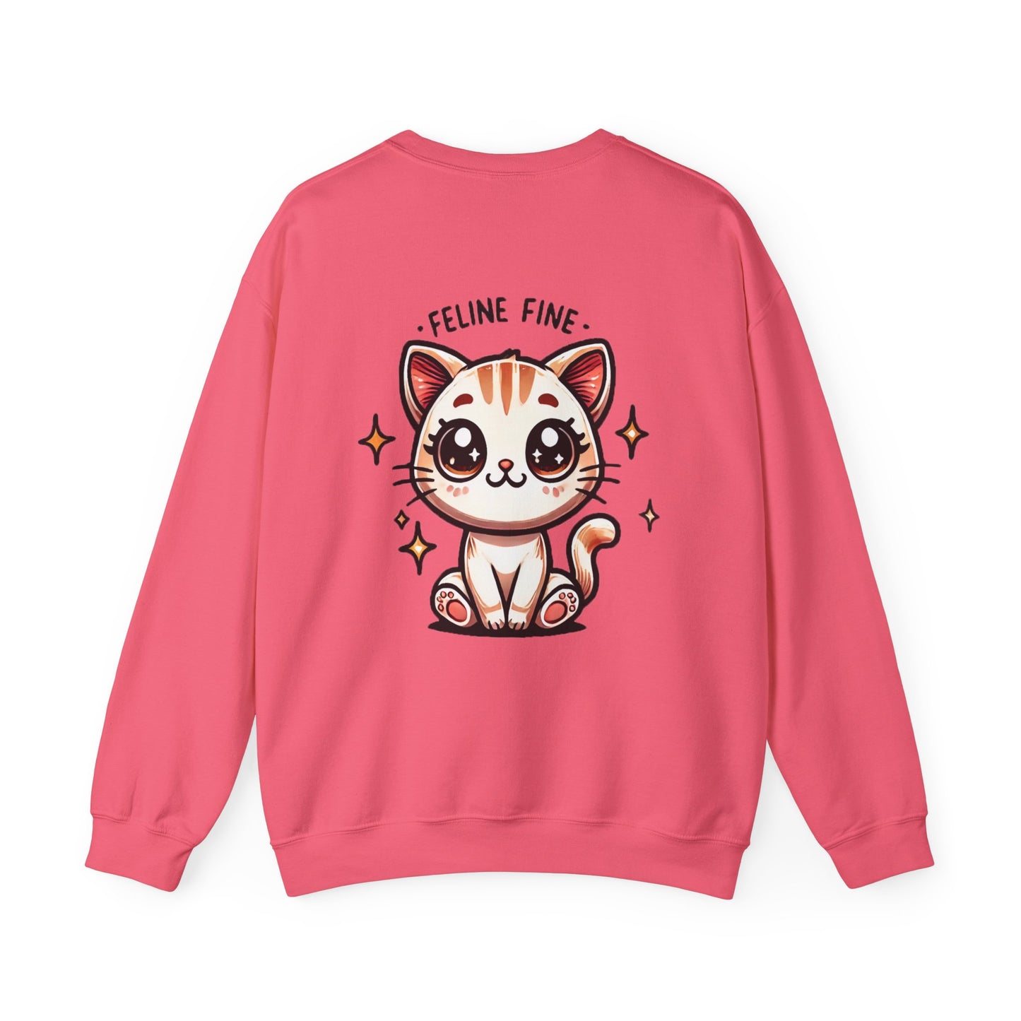Feline Fine | Unisex Heavy Blend™ Crewneck Sweatshirt