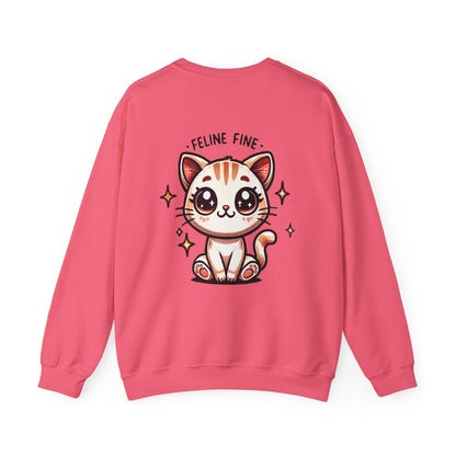 Feline Fine | Unisex Heavy Blend™ Crewneck Sweatshirt