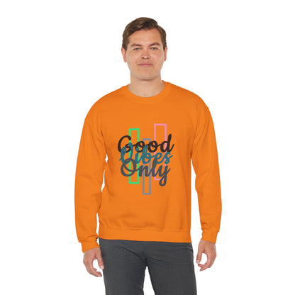 Good Vibes Only | Unisex Heavy Blend™ Crewneck Sweatshirt