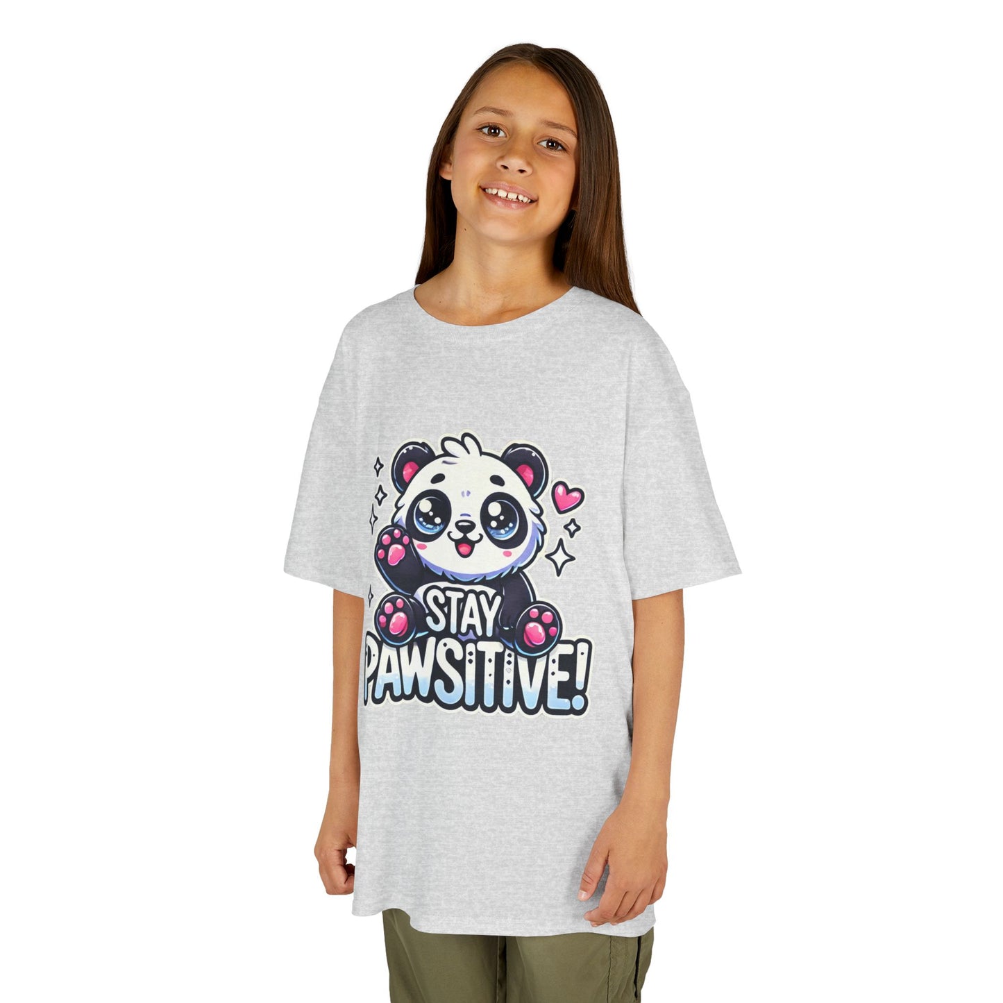 Pawsitive | Kids Heavy Cotton™ Tee