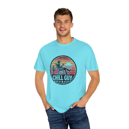 Chill Cowboy | Unisex Garment-Dyed T-shirt