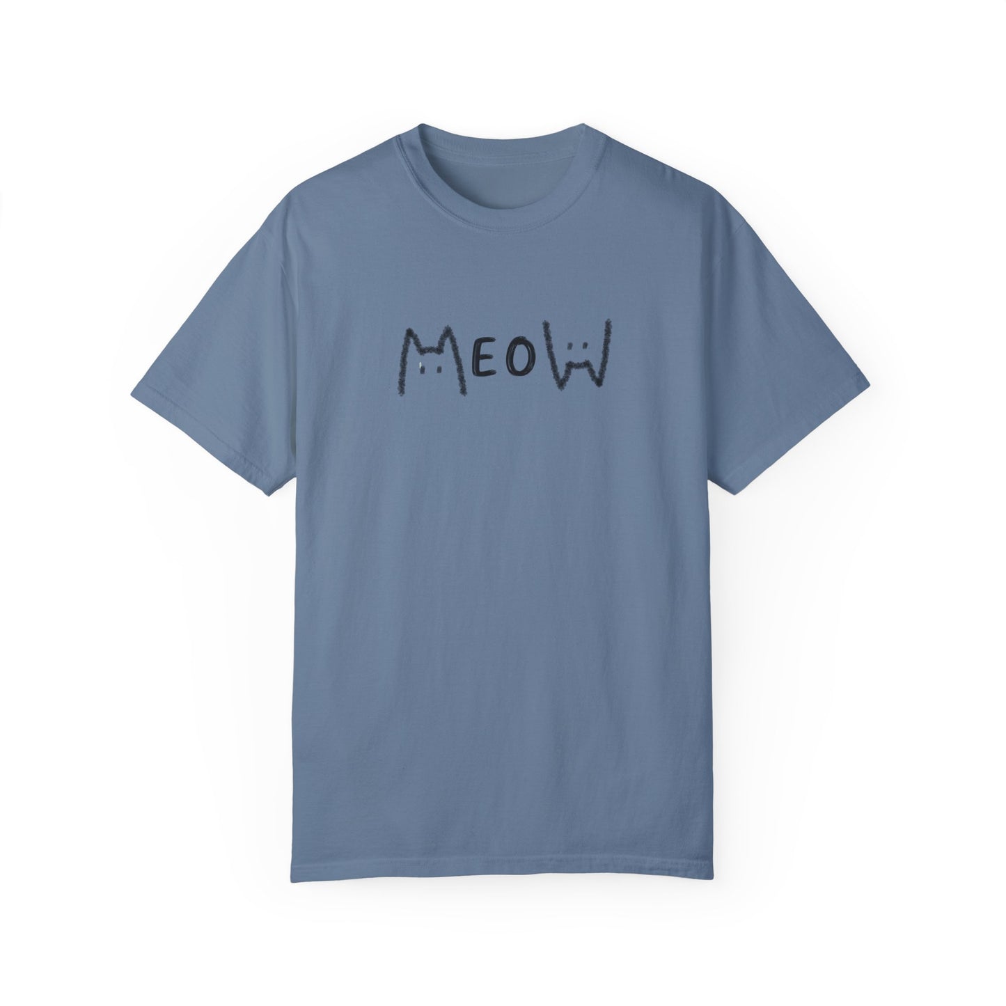 Meow_Unisex Garment-Dyed T-shirt