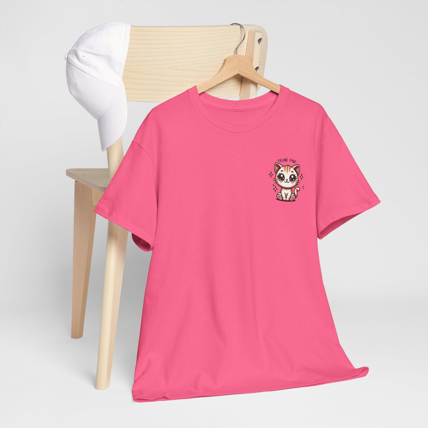 Feline Fine | Unisex Heavy Cotton Tee
