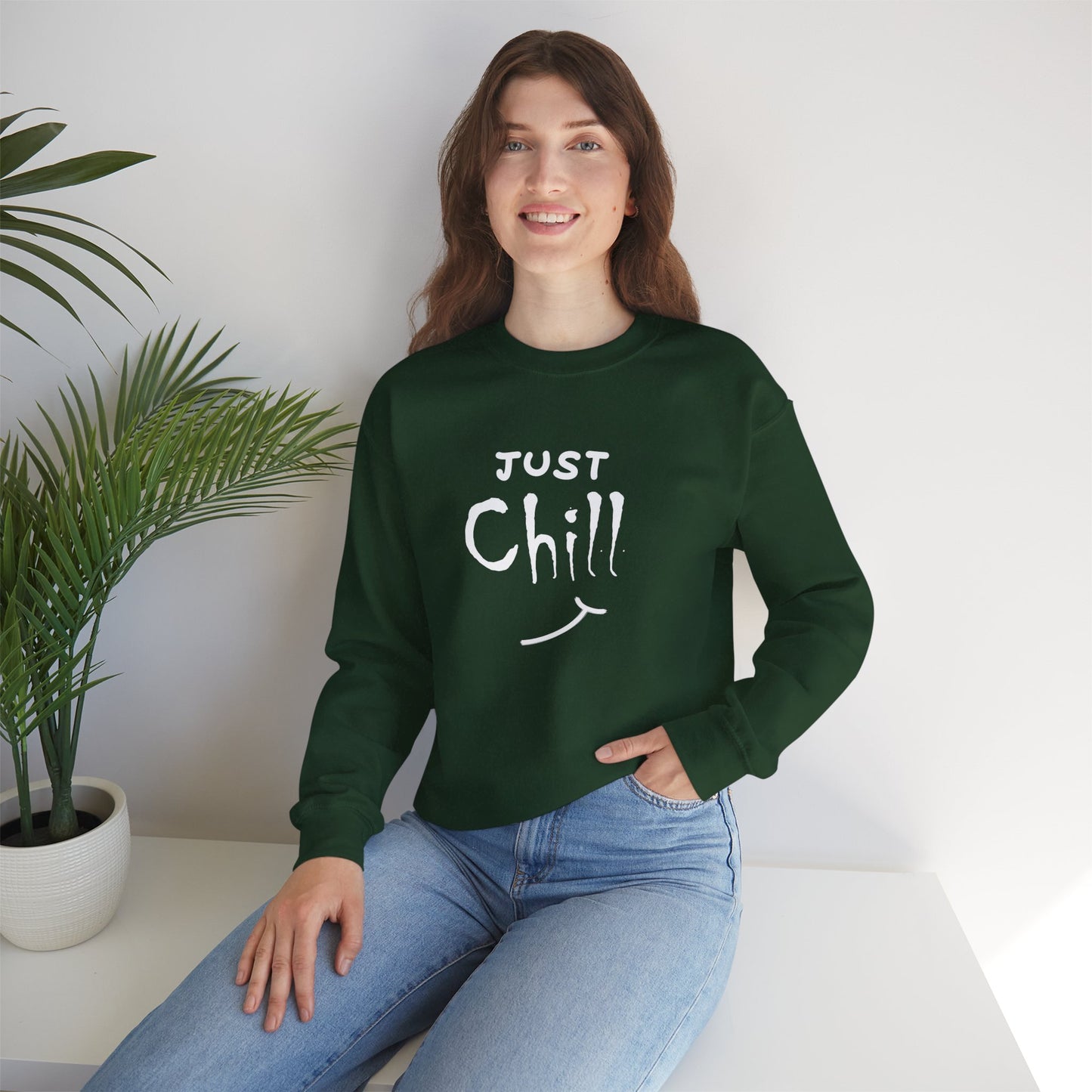 Just Chill | Unisex Heavy Blend™ Crewneck Sweatshirt