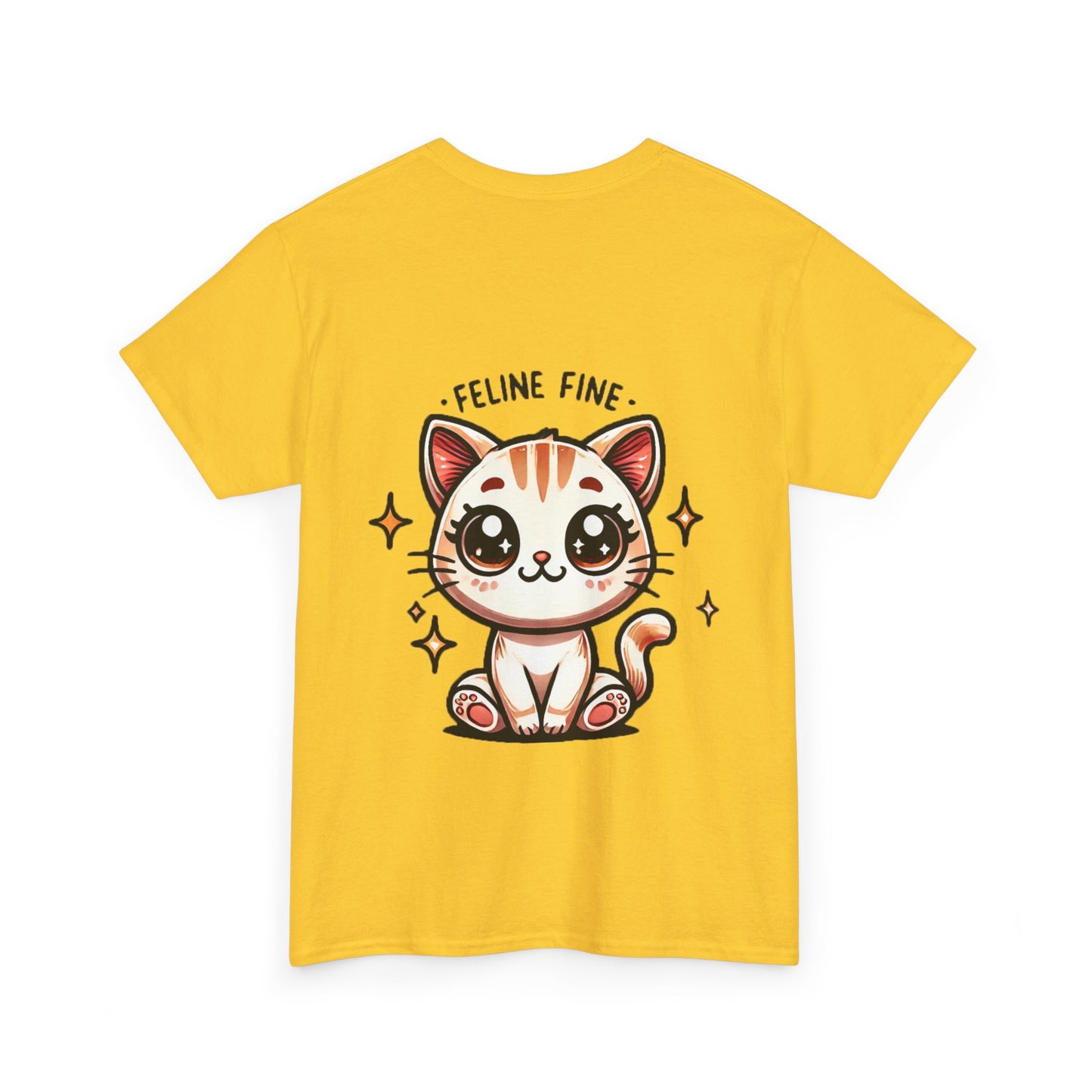 Feline Fine | Unisex Heavy Cotton Tee