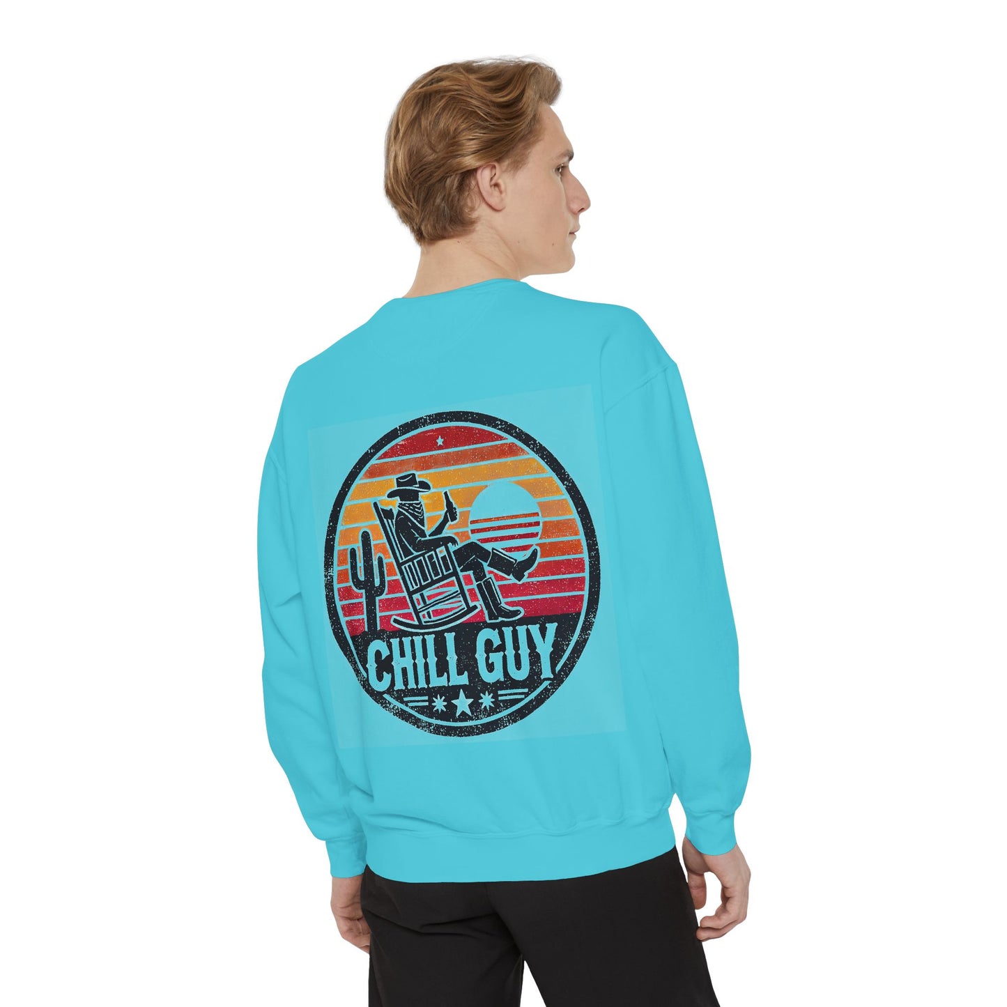 Chill Cowboy | Unisex Garment-Dyed Sweatshirt